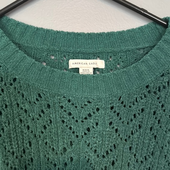 American Eagle Outfitters Green Crew Neck Sweater - Picture 2 of 3